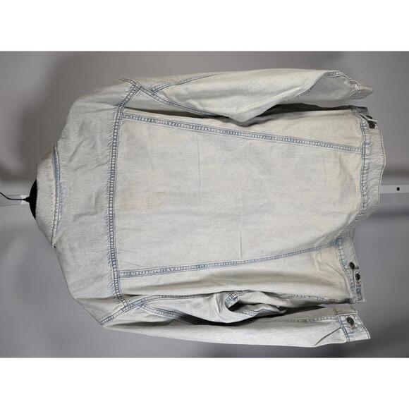 NWT G-Star RAW Oversized Denim Jacket Women’s Size Small Vintage Akoya Blue - Picture 6 of 9